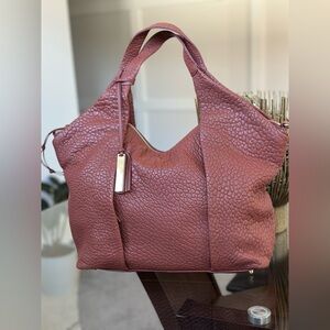Vince Camuto Pebbled Leather Hobo Bag